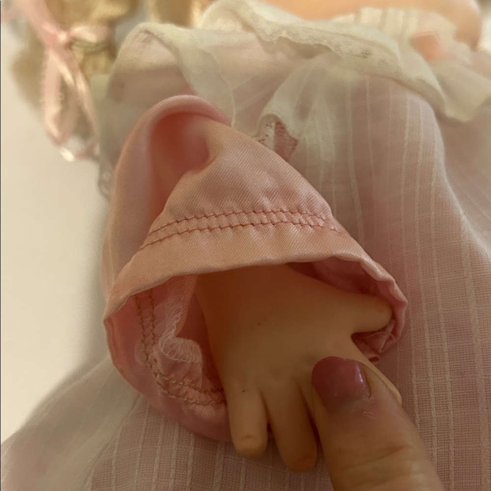 1987 Precious Moments Pink Missy Doll By Samuel Butcher - Picture 6 of 7